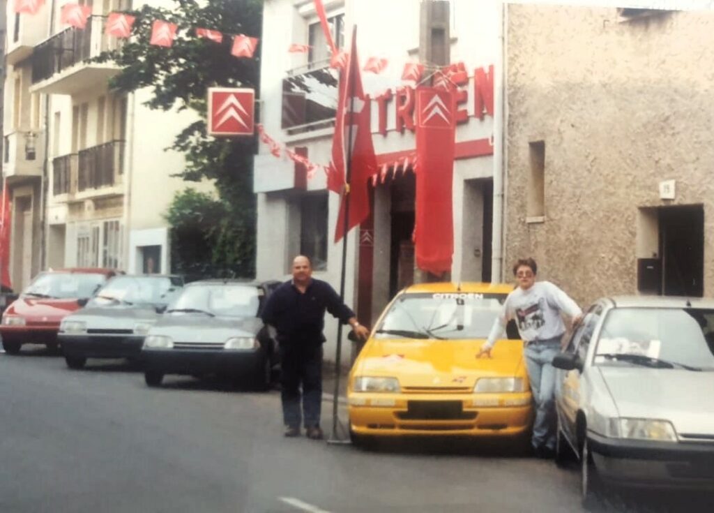 Exposition n CITROËN en 1982. Par le garage Doumerc père et fils.